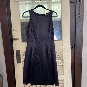 Sweet Silk-like Cocktail Dress with Pockets! Eggplant color. Size 4.